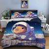 Cute Cartoon Capybara Print Bedding Set Duvet Cover 1 Duvet Cover 2 Pillowcases Adult and Boys Bedding Set Luxury Gifts