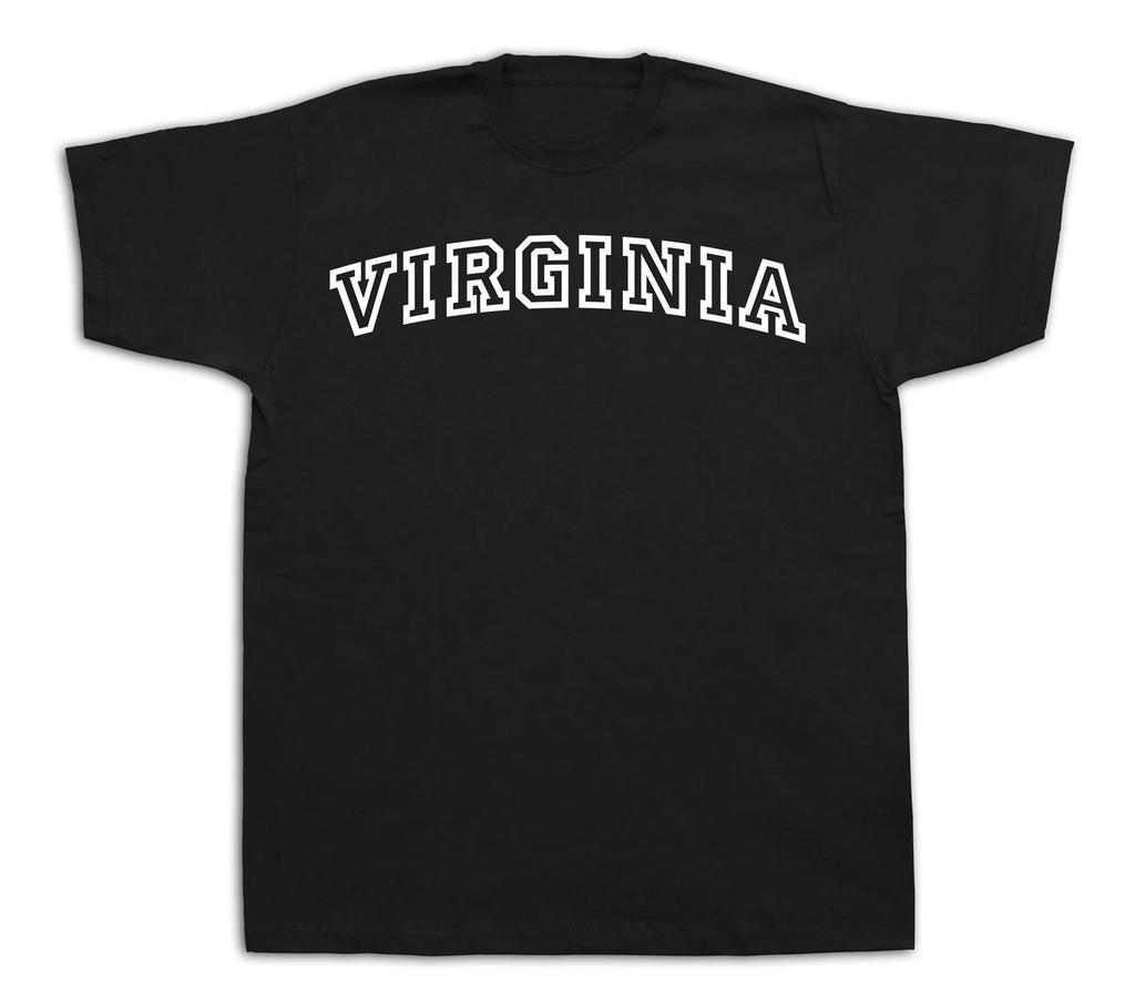 Virginia Old Dominion VA unisex T Shirt text Tee Classic Apparel Sport Gift