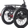 FAFREES F20 Mate L2E-P certified,20x3.0" folding electric cargo tricycle,48V 23.45ah,500W,3 riding modes,maximum assisted range of up to 125km.