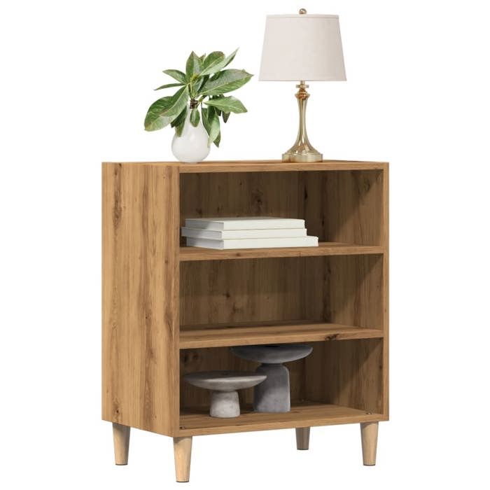 VidaXL Buffet Artisanal Oak 57x35x75 Cm Engineered Wood, Storage Cabinet, Entryway Furniture, Accent Furniture, Furniture 856469