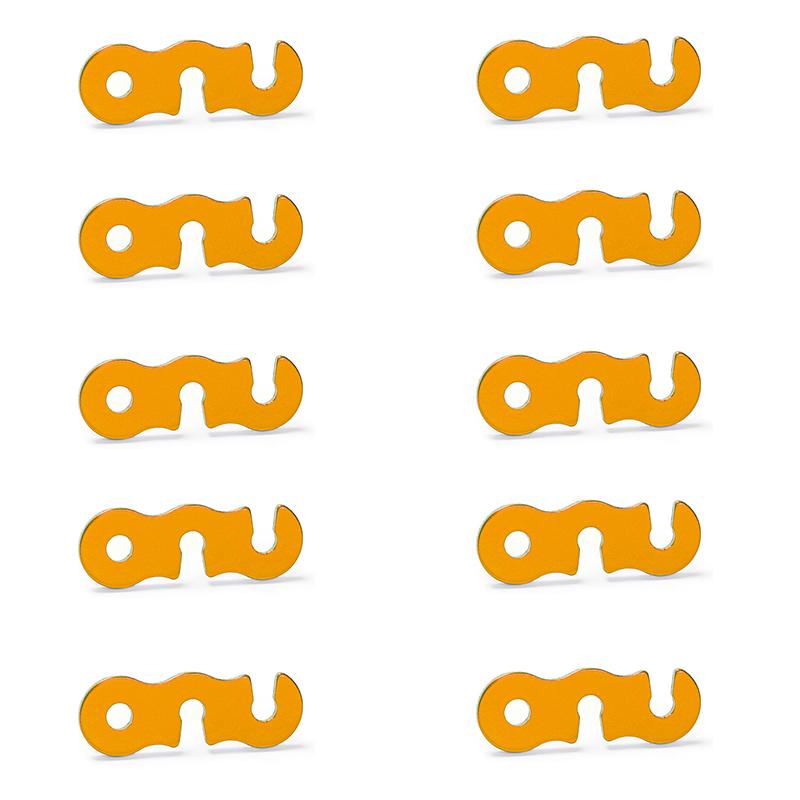 Aluminiumlegierung Zelt Windseil S-Typ Spanner Befestigungselement Einstellbar Camping Zelt Kordel Seil Schnalle Zeltzubehör Für Outdoor