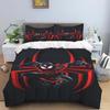 New Spider-Man Printed Bedding Set, Cartoon Pattern Duvet Cover and Pillowcases, Single/double Sheet Set.