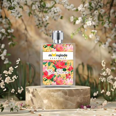 Moonglade Sea Bloom Parfüm 50ml | Langanhaltendes Parfüm für Damen und Herren