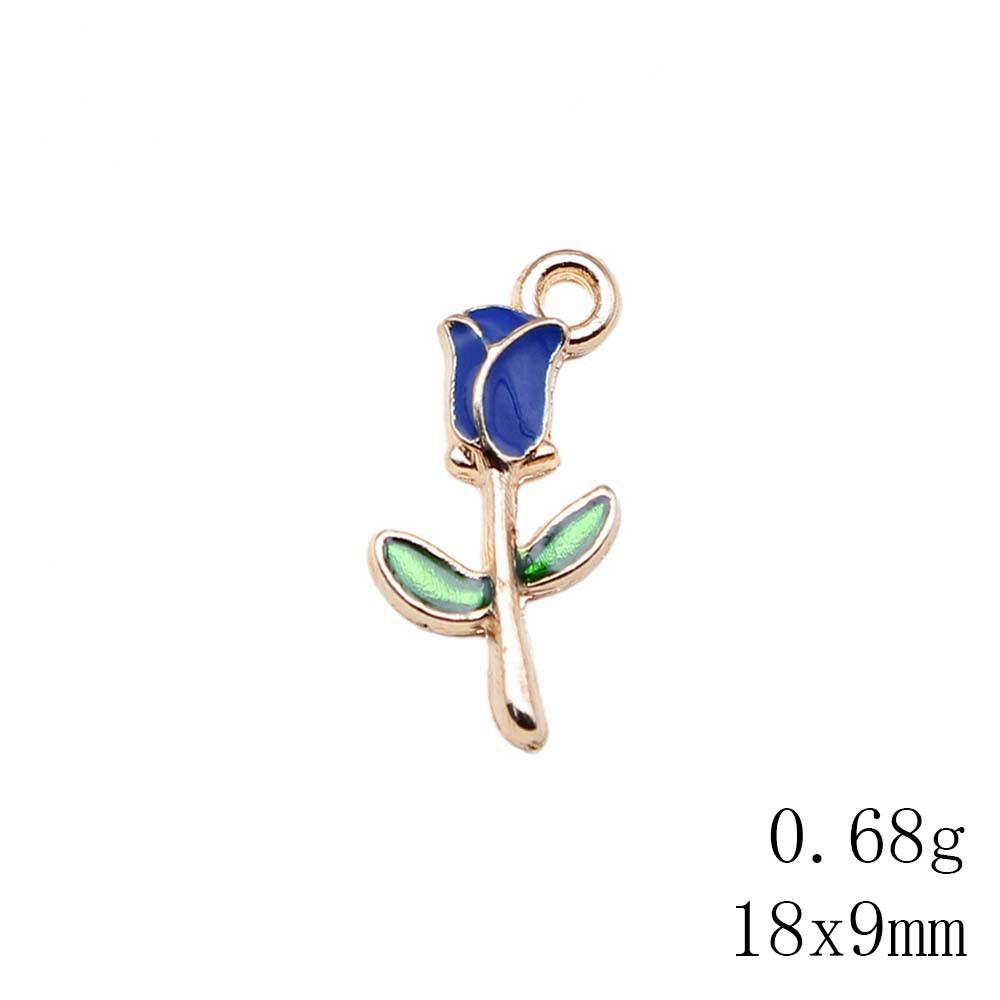 Thanksgiving Day Charms Jewelry Plant Flower Enamel Charms Pendant Ornaments For Home Cell Phone Pendant