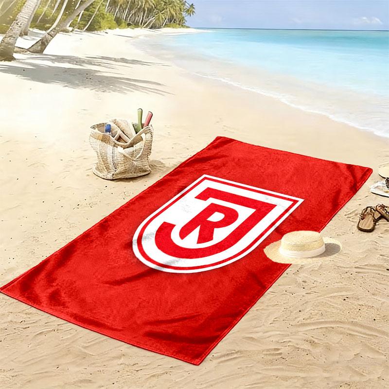 Jahn Regensburg Print Beach Towel, Large Soft Quick Dry Towel for Beach Camping Swimming