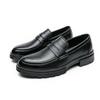 Business Shoes Fashion Mens Dress Shoes Men Loafers Comfortable British Style Casual Leather Shoes Formal Leather