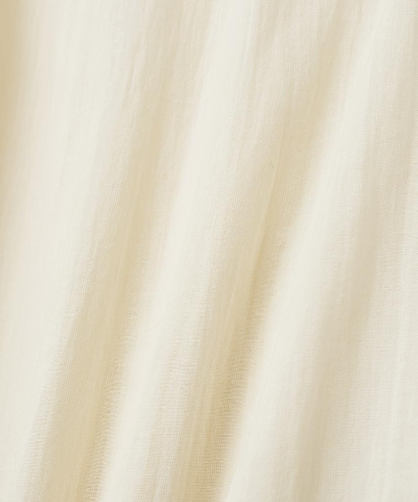 Noir For Woman Pale Scarf Loose Fit Shirt (Buttercream)