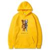 Men's Violent Bear Print Hoodie - Trendy European Fashion Pullover
