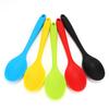 Long Handle Silicone Noodle Spoon Rice Salad Mixing Kitchen Teaspoon Denser Spoons, SaladSpoon, Seasoning SpoonTableware