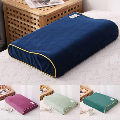 Premium 40x60cm High Quality Contour Memory Foam Pillow Case Soft Velvet Pillowcase Neck Latex Pillow Cover Cushion Protector Home Decor 30x50cm