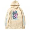 JoJos Bizarre Adventure Printed Hoodie Sweatshirt Women Men Casual Long Sleeve Pullover Top