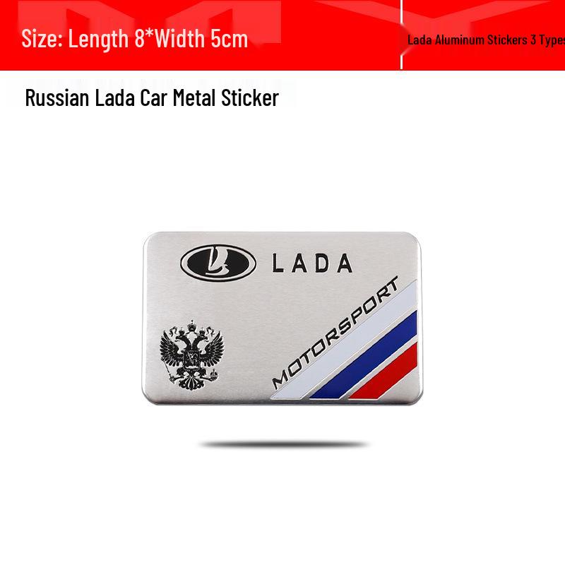LADA Autoaufkleber & Metalllogos zur Dekoration & zum Abdecken von Kratzern