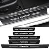 Carbon Fiber for Chevrolet Equinox 2024 Car Door Sill Anit Kick Film Trunk Guard Protective Decals Front Rear Threshold Stickers