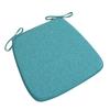 Modern Style Solid Color Cotton Linen Chair Cushion with Ties for Dining Chairs Kitchen Dining Chair Pad Cojines Decorativos