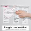 1/2Pcs Kitchen Takeaway Order Organizer Ticket Holder PVC 30/40/50CM Restaurant Takeout Orders Rack for Cafes Pubs