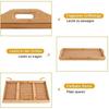 Bureau De Sable pour Ordinateur Portable Pliable en Bambou pour Lit De Petit-Déjeuner, Table Petit Dejeuner, Plateau en Bois a[355]
