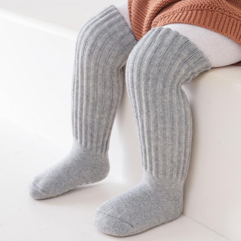 Newborn Baby Girl Boy Socks Winter Thick Warm Baby Knee High Long Socks for Girls Boys Soft Toddler Sock Anti Slip 0-4Y