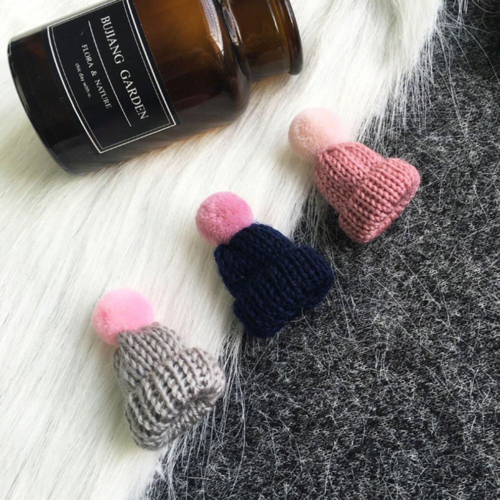 

Милый шарик для волос, шерстяная мини-шляпа, брошь, булавка, ювелирные аксессуары, корейский стиль