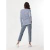 Minimalist Women's Long Sleeve T-Shirt, Premium Quality Soft Fabric, Loose Boxy Silhouette for All-Day Comfort