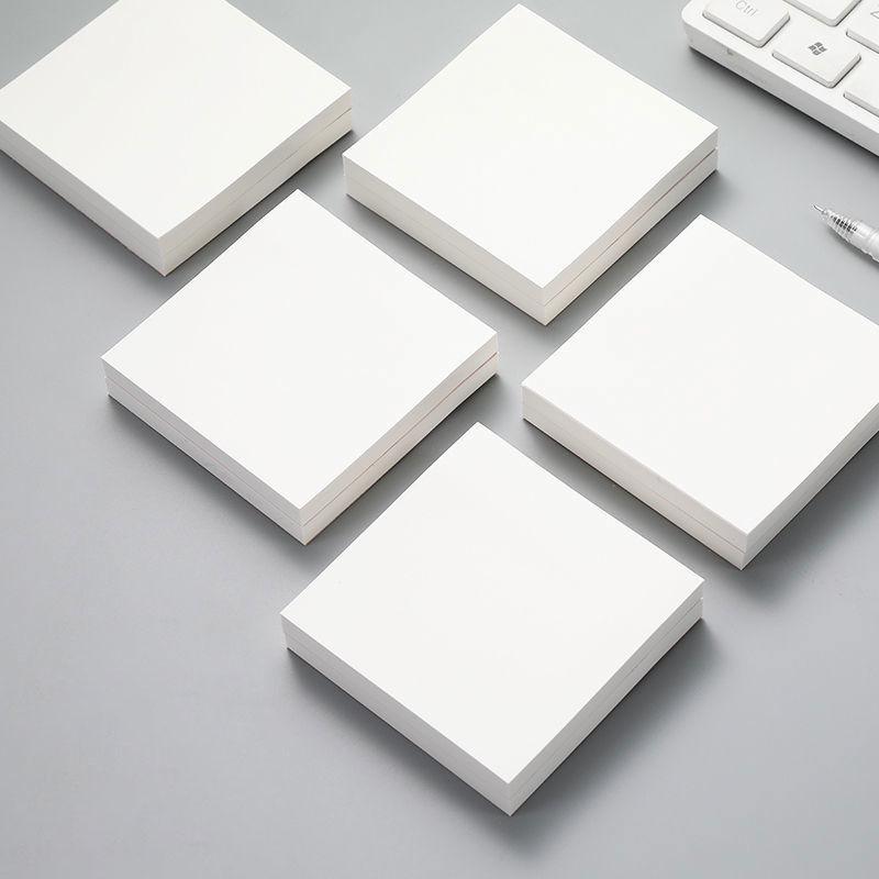 Rutiga Kraft Klisterlappar - Rivbara, Stark Vidhäftning, Återanvändbar Anteckningsblock för Kontor & Studenter