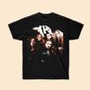 Camiseta Inspirada en los Miembros de la Banda Axxis Negra Clásica Unisex S-5XL E2002