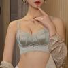 Satin Adjustable Bra for Women with Small Breasts Supports and Prevents Sagging Wire-Free
