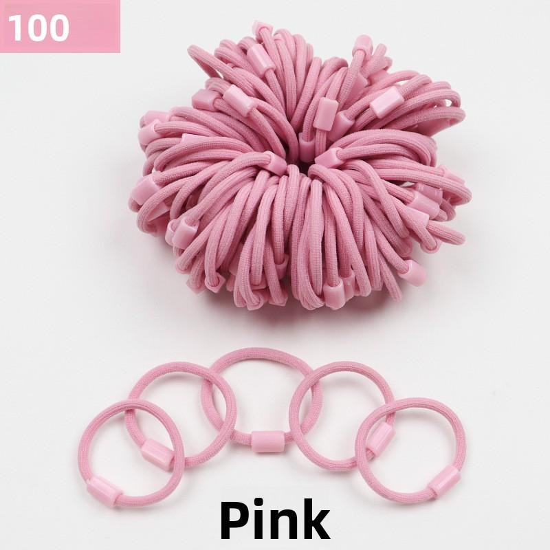 100 Nylon Small Rubber Bands Are Used for Attaching and Fastening Hair Ties Headwear and Headband Materials