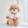 Breathable Rose Flower Dog Dress Soft Dog Vest Pet Supplies Pet Summer Clothes  Kittens