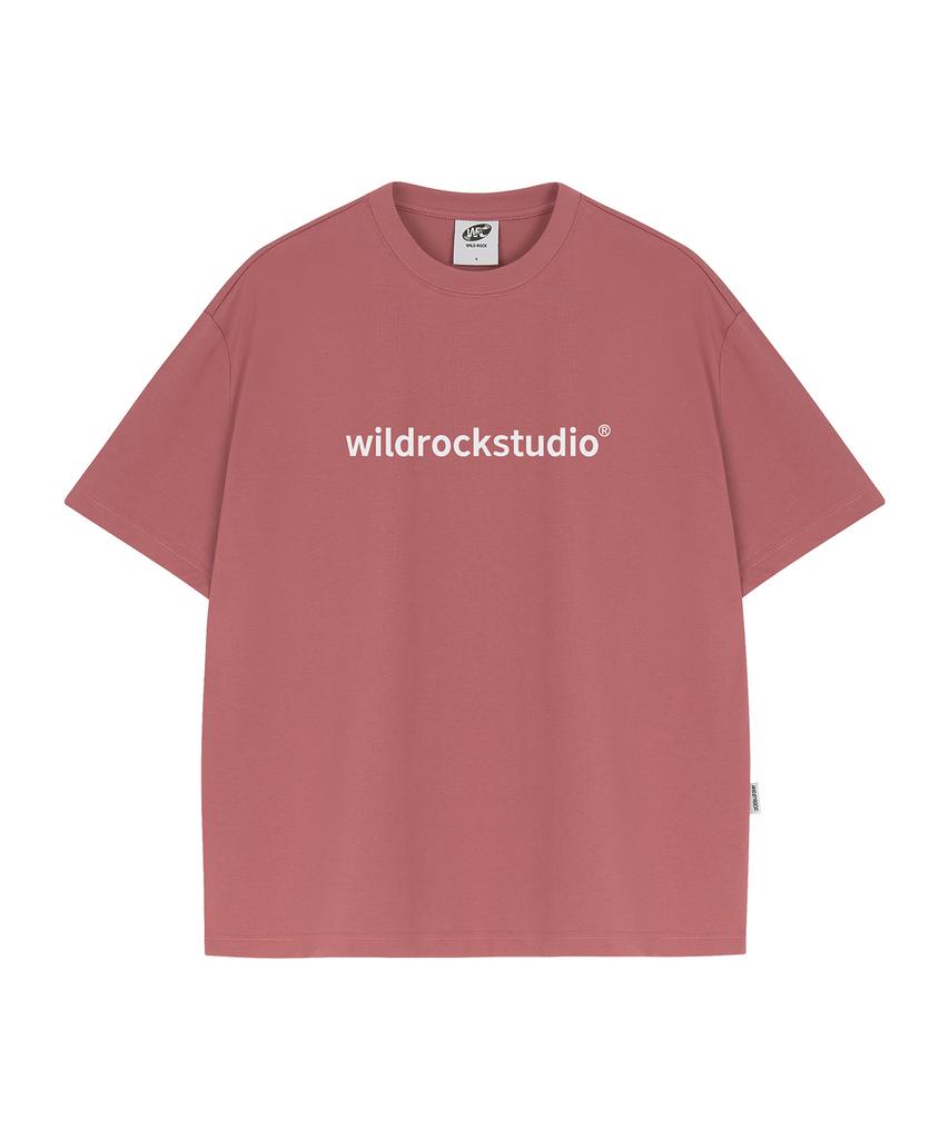 WILDROCK Standard Logo Cool Cotton Oversized Short Sleeve T-Shirt