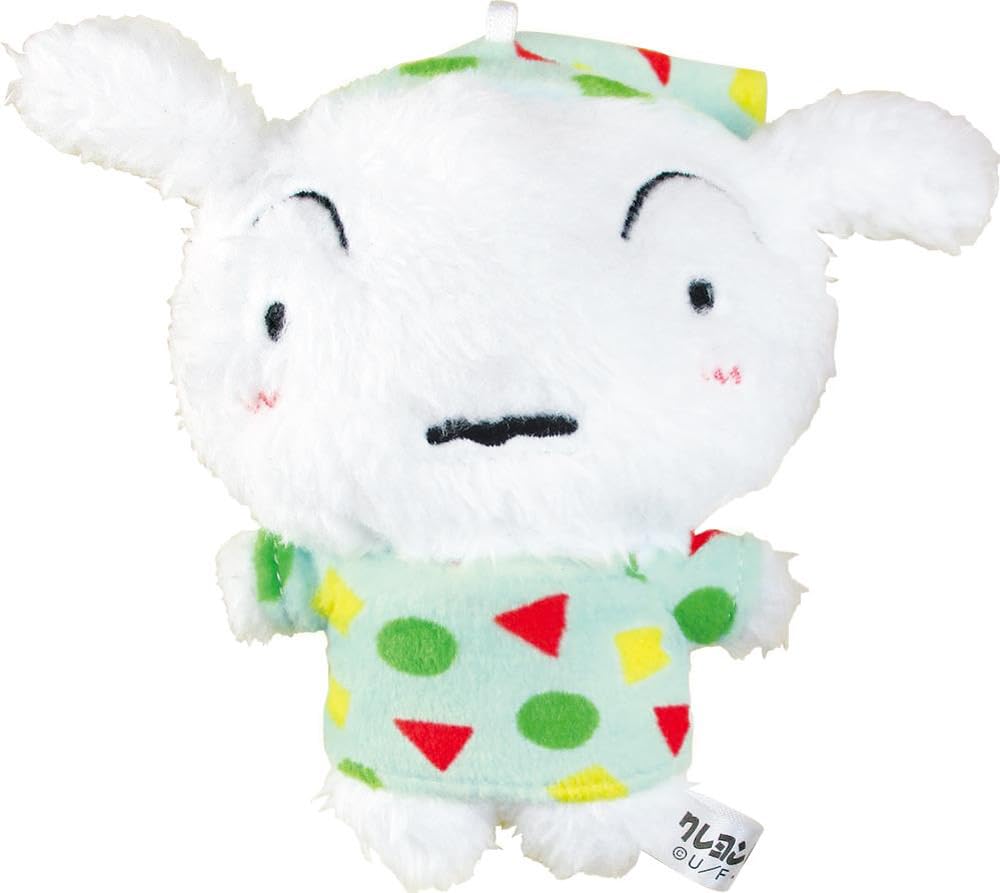 

FACTORY Crayon Plush Mascot T S Shin-chan Shiro/Pajamas