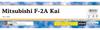 Hasegawa Japan Air Force Mitsubishi Kai Plastic Model Kit 07518 1/48 Self-Defense F-2A