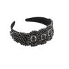 Elegant Full Diamond Wide-Brim Luxe Bridal Headband