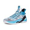 New Anta KT7 KT 7 Nitrogen Technology Anti-Slip Wear-Resistant High-Top Basketball Shoes White Blue 112221101-3