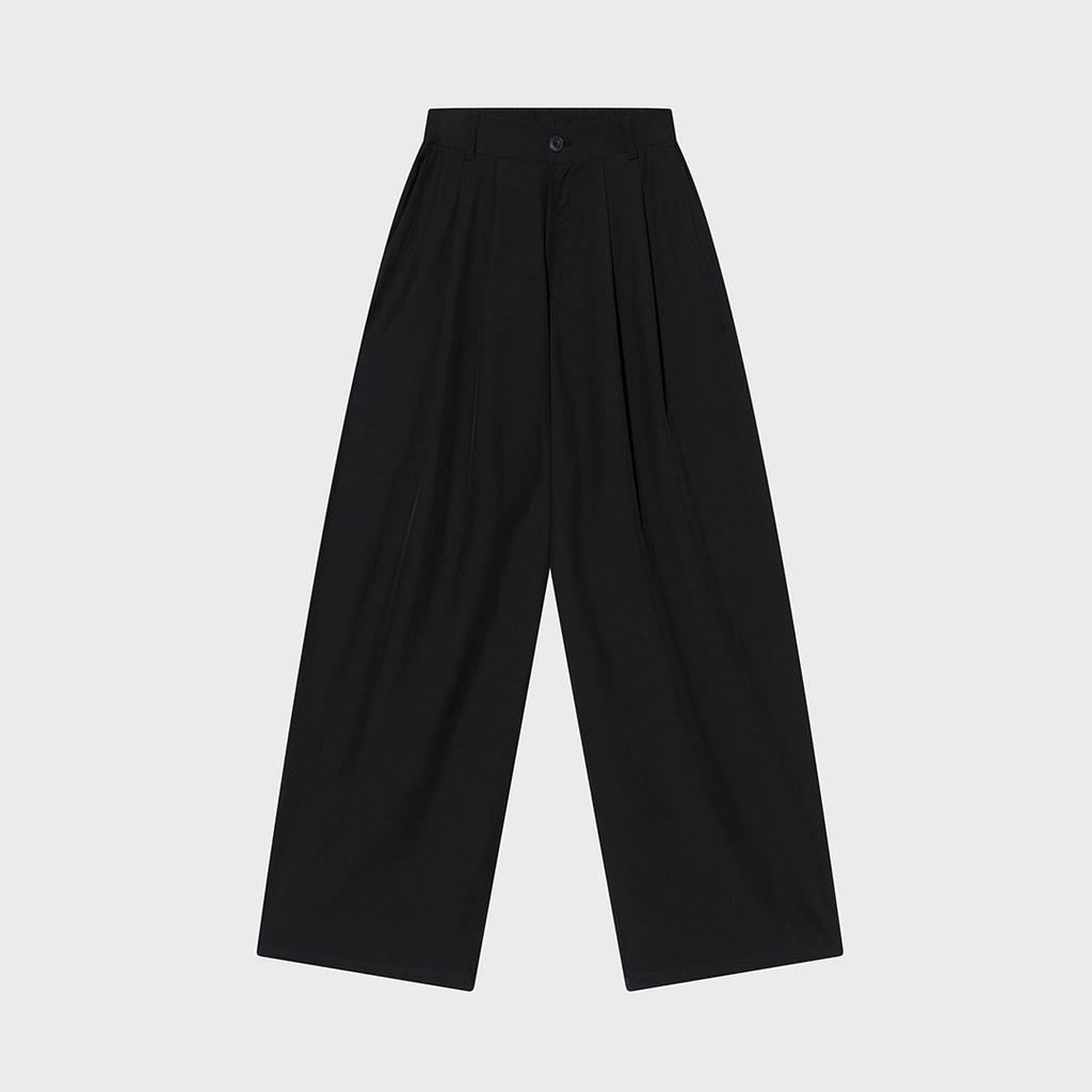 Molly Oli Soft Loose Fit Long Pants [Black]