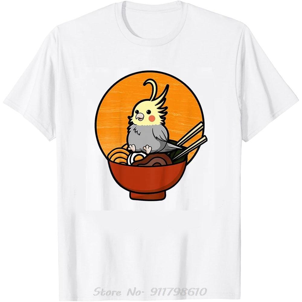 African Grey Parrot Love Funny Oversized T-shirt Summer Style Mens Clothing Streetwear Cotton Tshirt Bird Lovers Fitness T Shirt