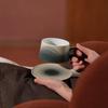 Xiangshang Kesi Green Stoneware Coffee Cup Gift Set
