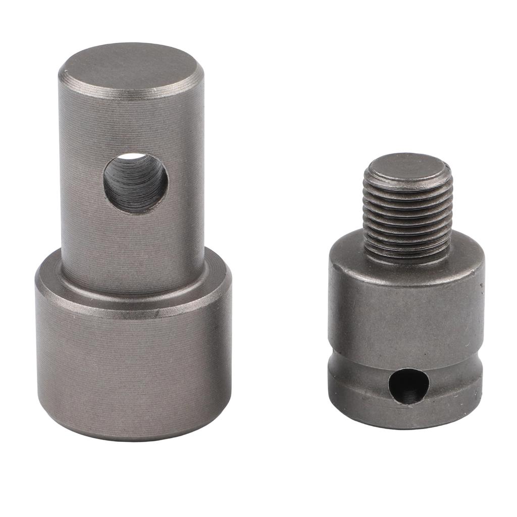 Metal Adapter For Power Tools Earth Auger Sliver Earth Auger Adapter Round Handle Type Electric Wrench Compatible