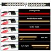 12V Car Brake Turn Light Signal Flexible RV SUV LED Strip Rear Tail  Reverse Flowing Dynamic Warning for Pickup Trunk Cargo Jeep