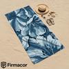 Blue Monochrome Lily Cartoon Anime Beach Towel Microfiber Quick Dry Super Absorbent Soft Bath Towel for Kids Adults Travel