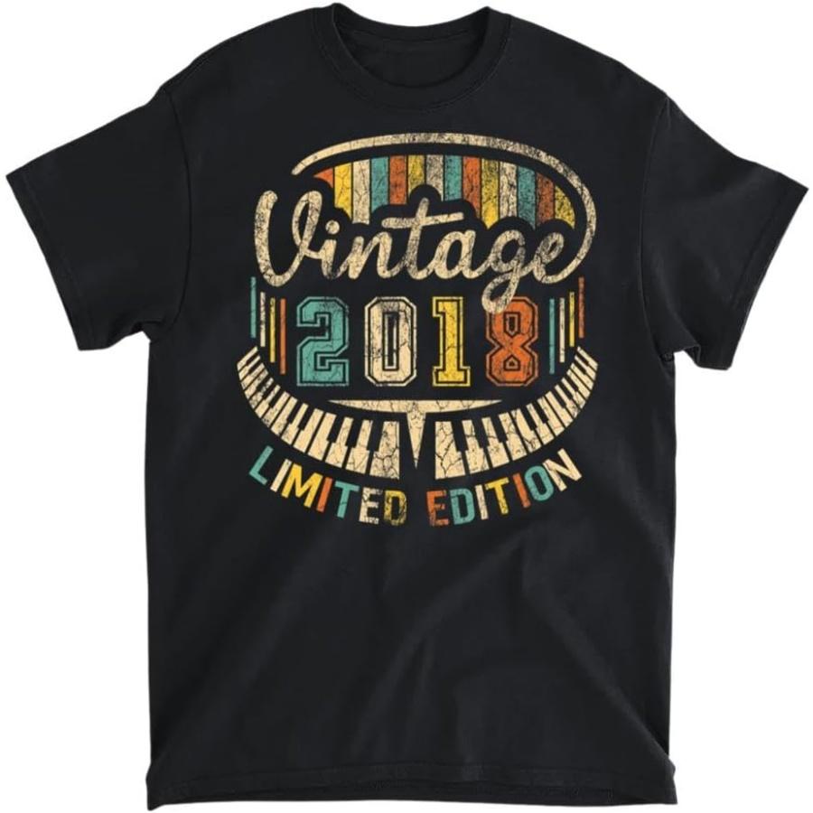 Подарки на 4-й день рождения Пианист 2018 Клавиатура Пианист Футболка, Майка, Лонгслив, Свитшот, Худи Мужчины Женщины Дети Сделано в Канаде S