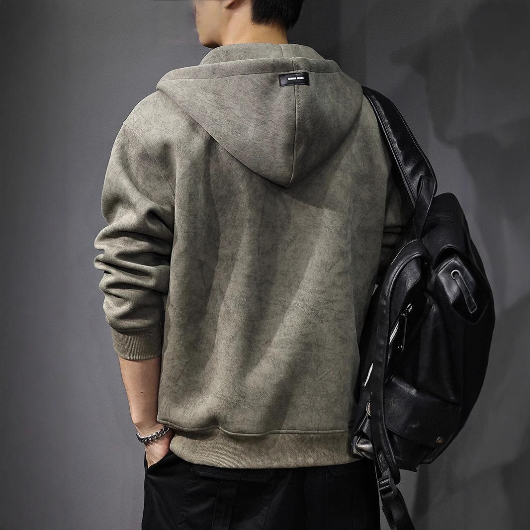 Осенний ретро-кардиган Maillard Tide Brand Ruffian — фото 3