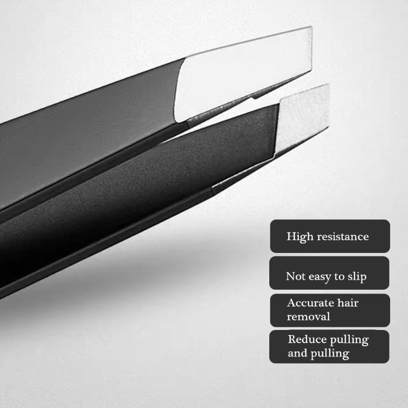 4Pieces Stainless Steel Tweezers for Women Facials Hair,Precisions Tweezers for Ingrown Hair Removal Eyebrow Tweezers