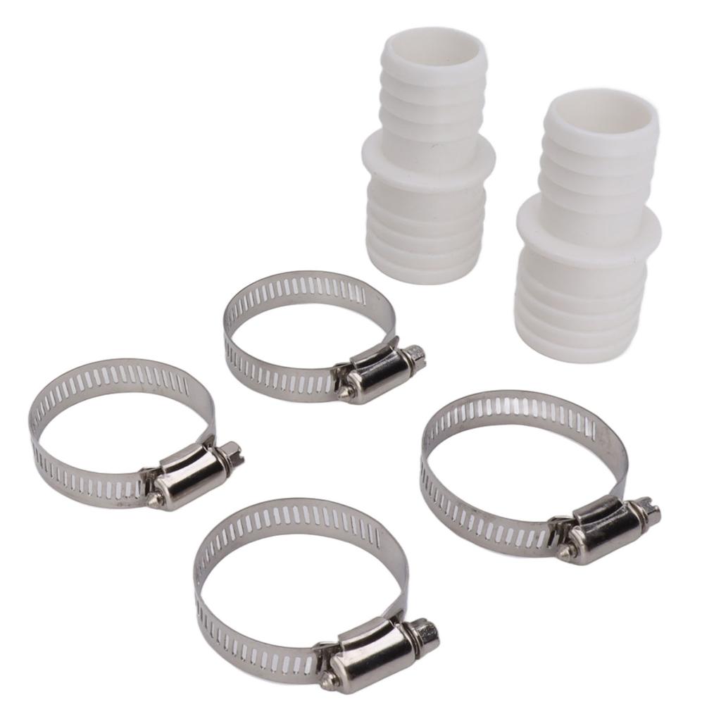 32mm Hose Coupling Pool Hose Adapter with Hose Clamp Hose Adapter Replacement for Pangea Tech