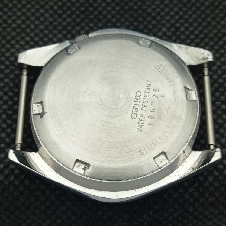 POUŽITÉ VINTAGE HODINKY SEIKO 5 AUTOMATIC 7S36A JAPONSKÉ PÁNSKÉ ČERNÉ D/D 621b-a413515-2 SKU621b-a413515