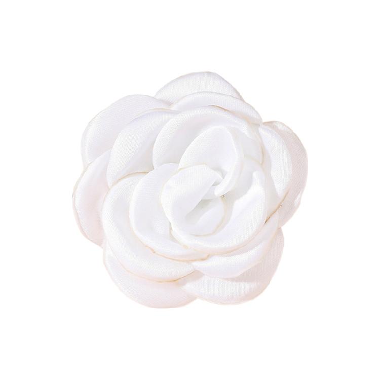 Stoff-Rosenblüten-Broschen-Nadeln Modeschmuck Cardigan Hemd Corsage Abzeichen-Nadel Sicherheitsnadeln für Damen Accessoires