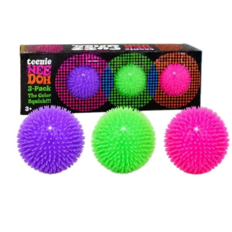 Prikbal Squishy Speelgoed met Langzame Terugslag, bolvormig knijp-ontluchtings-fidgetspeelgoed, sensorisch stressverlichtingsspeelgoed black