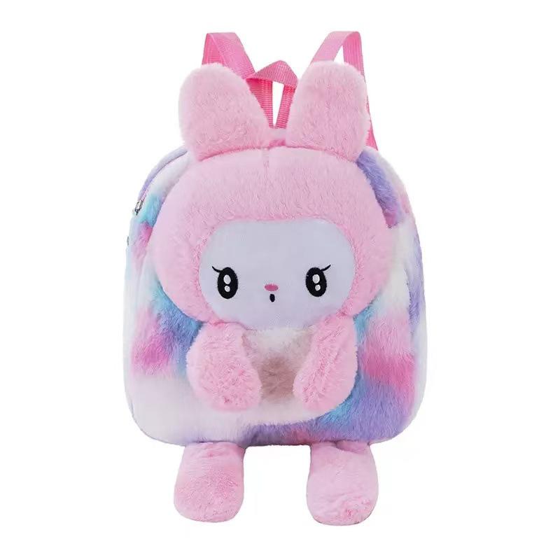 Jucărie de pluș Labubu Rucsac de iarnă și geantă crossbody - Ghiozdan drăguț