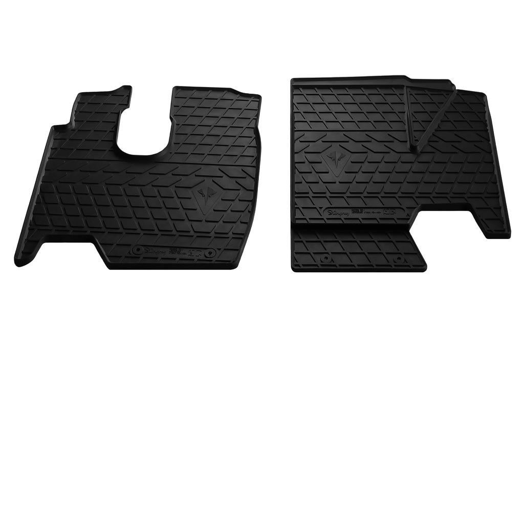 Rubber Mats (2 Pcs, Stingray Premium) for Mercedes Atego