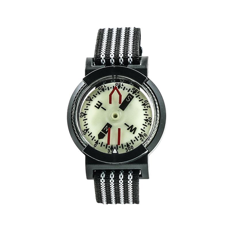 Outdoor Waterproof Compass Luminous Adjustable Dial Watch For Camping Diving Hiking OneSize