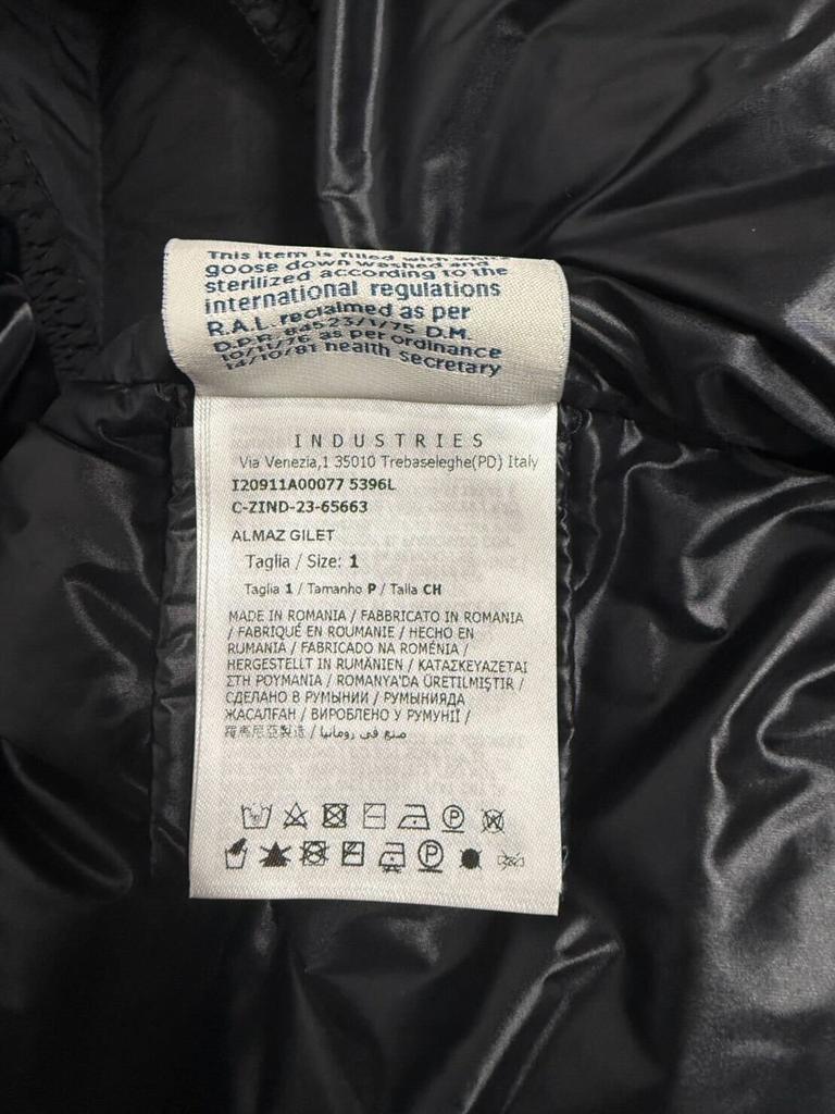 Used MONCLER ALMAZDown vest Nylon mens